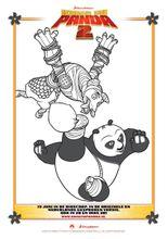 功夫熊猫2 角色海报